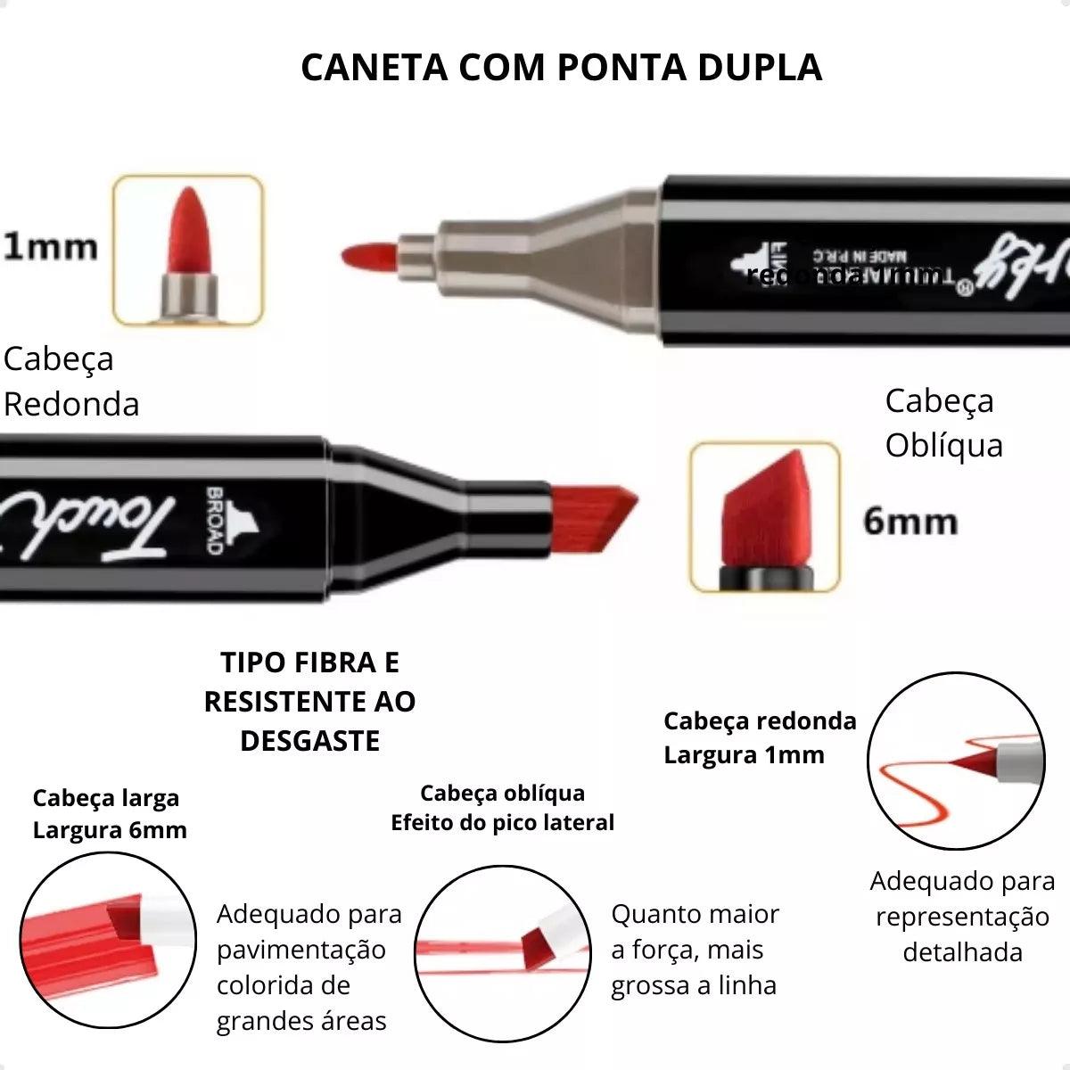 Kit Livro Bobbie Goods Capa Dura + 80 Canetas Touch