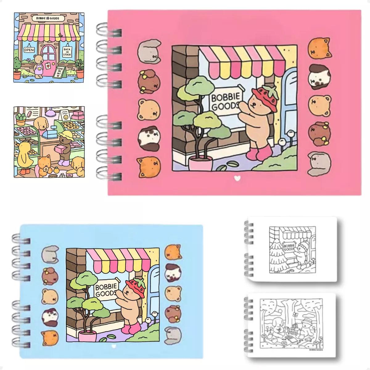 Kit Livro Bobbie Goods Capa Dura + 120 Canetas Touch
