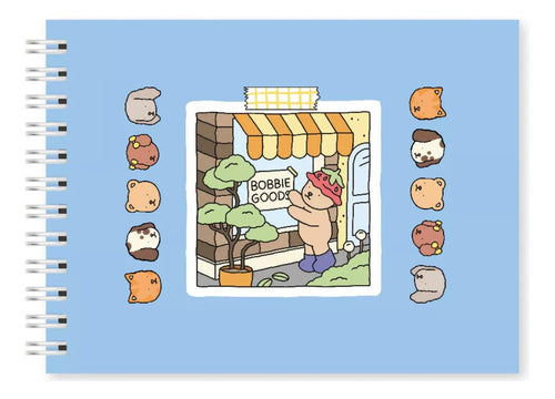 Livro Azul Boobie Goods Original Capa Dura 50 Páginas