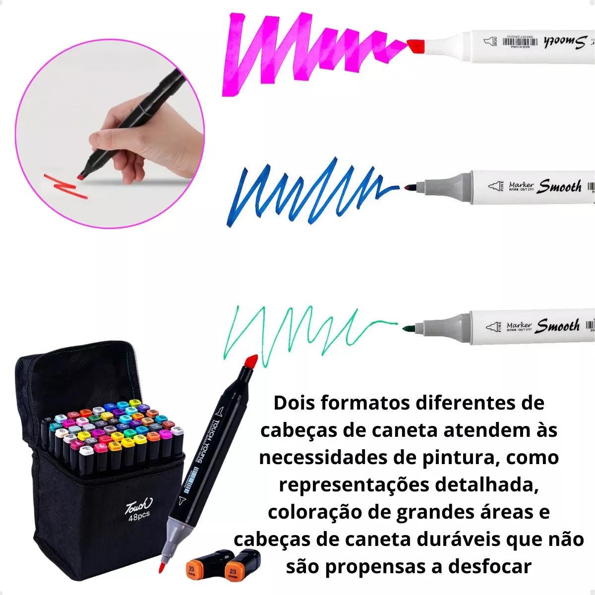 Kit Livro Bobbie Goods Capa Dura + 80 Canetas Touch